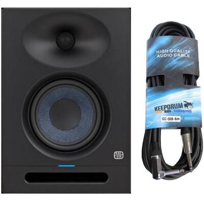 PreSonus Eris Studio 5 Monitor-Box mit Klinkenkabel (Aktiv, 1 Stk., 1x 80 W), Monitor Lautsprecher, Schwarz PreSonus Eris Studio 5 Monitor-Box mit Klinkenkabel (Aktiv, 1 Stk., 1x 80 W), Monitor Lautsprecher, Schwarz