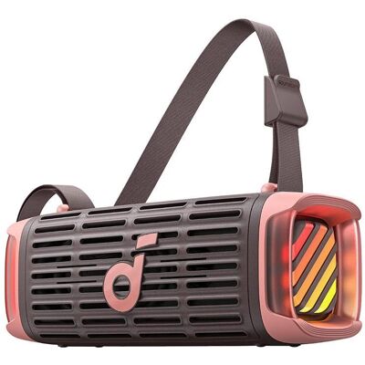 soundcore Boom 3i (16 h), Bluetooth Lautsprecher, Braun, Pink soundcore Boom 3i (16 h), Bluetooth Lautsprecher, Braun, Pink