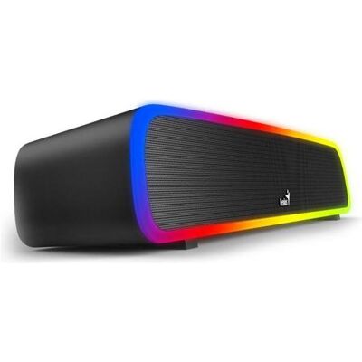 Genius QEGEC200BB00 (1.0 Kanal), Soundbar, Schwarz Genius QEGEC200BB00 (1.0 Kanal), Soundbar, Schwarz