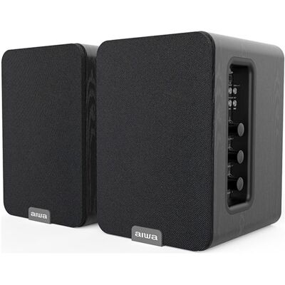 Aiwa SPA-200BK Active speaker pair with HDMI, black (50 W), HiFi + Heimkino Lautsprecher, Schwarz Aiwa SPA-200BK Active speaker pair with HDMI, black (50 W), HiFi + Heimkino Lautsprecher, Schwarz