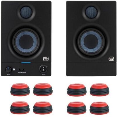 PreSonus Eris 3.5 BT Bluetooth Studio Monitor Lautsprecher - Rot PreSonus Eris 3.5 BT Bluetooth Studio Monitor Lautsprecher - Rot