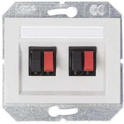 Vila AUDIO SOCKET 2 V WHITE GL04-02 XP500, Lautsprecher Ständer + Wandmontage, Weiss Vila AUDIO SOCKET 2 V WHITE GL04-02 XP500, Lautsprecher Ständer + Wandmontage, Weiss