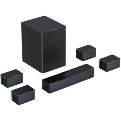 Ultimea Aktivbox Poseidon D80 7.1 Surround Soundbar (500 W), Soundbar, Schwarz Ultimea Aktivbox Poseidon D80 7.1 Surround Soundbar (500 W), Soundbar, Schwarz