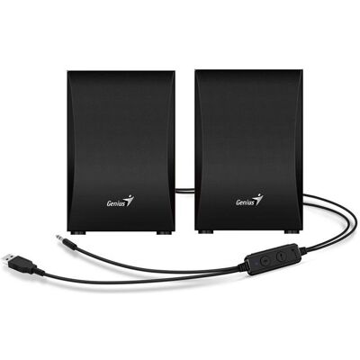 Genius SP-HF380 3W Stereo Bluetooth Holzlautsprecher - Lautsprecher Genius SP-HF380 3W Stereo Bluetooth Holzlautsprecher - Lautsprecher