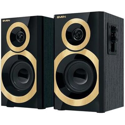 Sven Speakers SPS-619 GOLD, black (20W), SV-0120619GD, PC Lautsprecher, Gold, Schwarz Sven Speakers SPS-619 GOLD, black (20W), SV-0120619GD, PC Lautsprecher, Gold, Schwarz