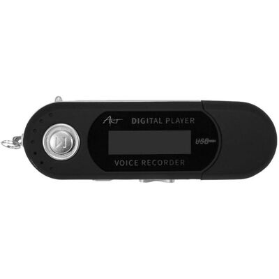 ART AMP03B MP3 Player und Diktiergerät - 8 GB - Schwarz ART AMP03B MP3 Player und Diktiergerät - 8 GB - Schwarz