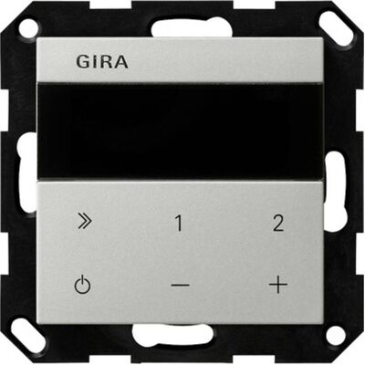 Gira 2320600 UP-Radio IP System 55 Edels (Internetradio, Bluetooth, WLAN), Radio, Silber Gira 2320600 UP-Radio IP System 55 Edels (Internetradio, Bluetooth, WLAN), Radio, Silber