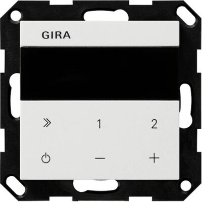 Gira 232027 UP-Radio IP System 55 Reinwe (Internetradio, Bluetooth, WLAN), Radio, Weiss Gira 232027 UP-Radio IP System 55 Reinwe (Internetradio, Bluetooth, WLAN), Radio, Weiss