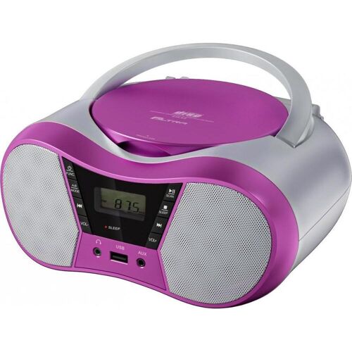 ELTA Radioplayer CD LILA2 USB/BT pink (FM), Radio