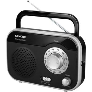 Sencor SRD 210 BS Radio Persönlich Analog Metallisch (AM, FM), Radio, Schwarz, Grau Sencor SRD 210 BS Radio Persönlich Analog Metallisch (AM, FM), Radio, Schwarz, Grau