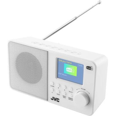 JVC RA-E611W-DAB Weiß - Radio JVC RA-E611W-DAB Weiß - Radio