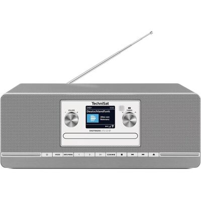 TechniSat Technsat DigitRadio 372 CD BT silber (DAB+, FM, Bluetooth), Radio, Silber, Grau TechniSat Technsat DigitRadio 372 CD BT silber (DAB+, FM, Bluetooth), Radio, Silber, Grau