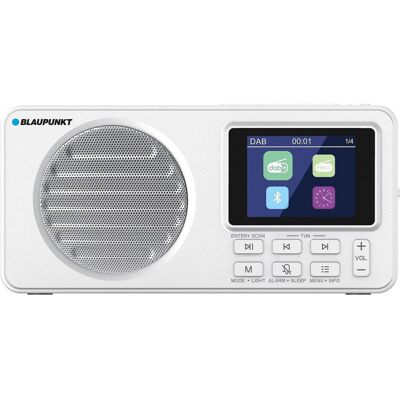 Radios Blaupunkt DR6WH (DAB+, FM, Bluetooth), Radio, Weiss Radios Blaupunkt DR6WH (DAB+, FM, Bluetooth), Radio, Weiss