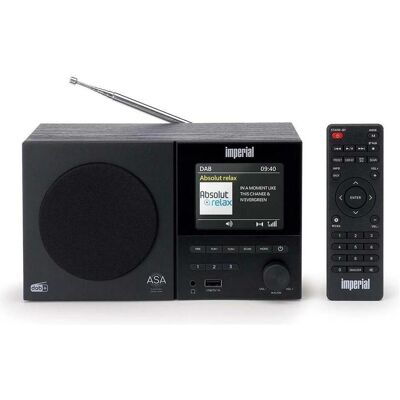 Imperial Dabman 120BK (DAB+, FM, Bluetooth), Radio, Schwarz Imperial Dabman 120BK (DAB+, FM, Bluetooth), Radio, Schwarz