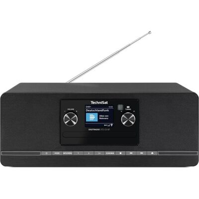 TechniSat DigitRadio 372 CD BT (DAB+, FM, Bluetooth), Radio, Schwarz TechniSat DigitRadio 372 CD BT (DAB+, FM, Bluetooth), Radio, Schwarz