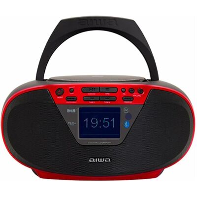 Aiwa BBTU-500DAB/BK Rot - Boombox Aiwa BBTU-500DAB/BK Rot - Boombox
