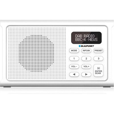 Blaupunkt DR3WH (DAB+, FM, Bluetooth), Radio, Weiss Blaupunkt DR3WH (DAB+, FM, Bluetooth), Radio, Weiss