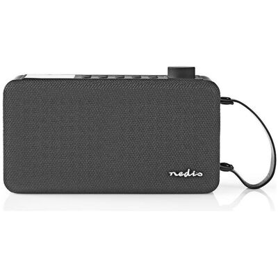 Nedis Digital Radio DAB+ Radio Schwarz/Schwarz (12W/ UKW/ Bluetooth/ Schwarz Schwarz) (DAB+, FM, Bluetooth), Radio, Schwarz Nedis Digital Radio DAB+ Radio Schwarz/Schwarz (12W/ UKW/ Bluetooth/ Schwarz Schwarz) (DAB+, FM, Bluetooth), Radio, Schwarz