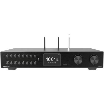 Telestar TOP 550 All-In-One-System (DAB+, FM, Internetradio, Bluetooth, WLAN), Radio, Schwarz Telestar TOP 550 All-In-One-System (DAB+, FM, Internetradio, Bluetooth, WLAN), Radio, Schwarz
