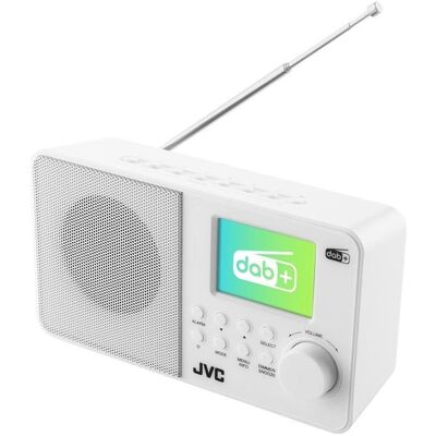 JVC RA-E611W-DAB Weiß - Radio JVC RA-E611W-DAB Weiß - Radio