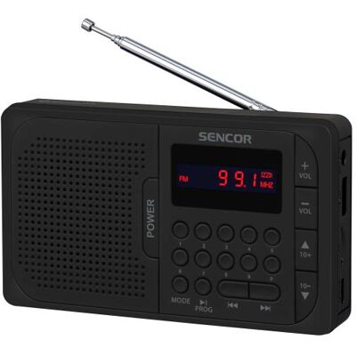 Sencor Radio SRD 216 BK Radio SRD 216 BK (8590669391271) (FM), Radio, Schwarz Sencor Radio SRD 216 BK Radio SRD 216 BK (8590669391271) (FM), Radio, Schwarz