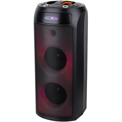 Reflexion PSX30BT Disco Lautsprecher mit Radio, Bluetooth, USB, AUX-IN und Akku (PSX30BT) (10 h), Bluetooth Lautsprecher, Schwarz Reflexion PSX30BT Disco Lautsprecher mit Radio, Bluetooth, USB, AUX-IN und Akku (PSX30BT) (10 h), Bluetooth Lautsprecher, Schwarz