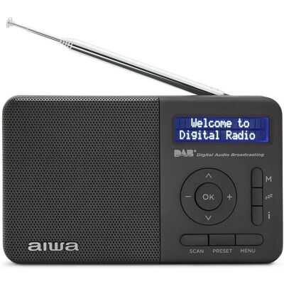 Aiwa RD-40DAB/BK (DAB+, FM), Radio, Schwarz Aiwa RD-40DAB/BK (DAB+, FM), Radio, Schwarz