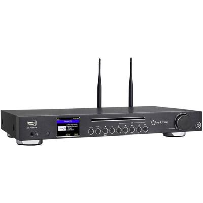 Renkforce RF-DAB-IR1702 Internet CD-Radio DAB+, FM, Internet CD, Bluetooth, DLNA, WLAN, Internetradio Inkl. (DAB+, FM, Internetradio, Bluetooth, WLAN), Radio, Schwarz Renkforce RF-DAB-IR1702 Internet CD-Radio DAB+, FM, Internet CD, Bluetooth, DLNA, WLAN, Internetradio Inkl. (DAB+, FM, Internetradio, Bluetooth, WLAN), Radio, Schwarz
