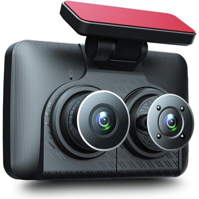 Urban Factory Doppellinsen Dashcam HD mit Display (Eingebautes Display, Full HD), Dashcam, Schwarz Urban Factory Doppellinsen Dashcam HD mit Display (Eingebautes Display, Full HD), Dashcam, Schwarz