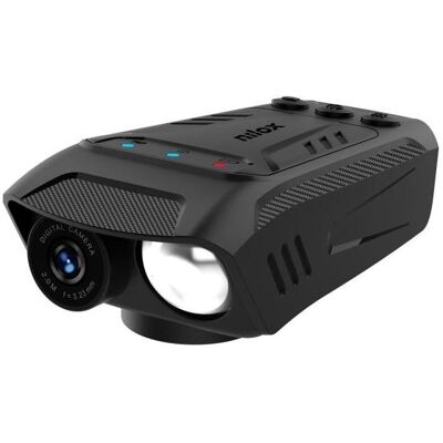 Nilox Luce e Clacson per Fotocamera Bici (30p), Action Cam, Schwarz Nilox Luce e Clacson per Fotocamera Bici (30p), Action Cam, Schwarz