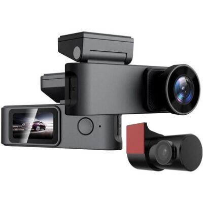 Dahua DASHCAM 105 DEGREE 4K+1K/TFT WIFI S5PRO (Eingebautes Display, Eingebautes Mikrofon, WLAN), Dashcam, Schwarz Dahua DASHCAM 105 DEGREE 4K+1K/TFT WIFI S5PRO (Eingebautes Display, Eingebautes Mikrofon, WLAN), Dashcam, Schwarz