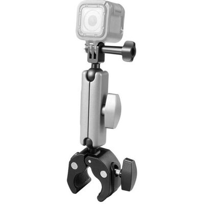Puluz Motorradhalterung - Universale Lenkerklemme für Actionkameras Puluz Motorradhalterung - Universale Lenkerklemme für Actionkameras