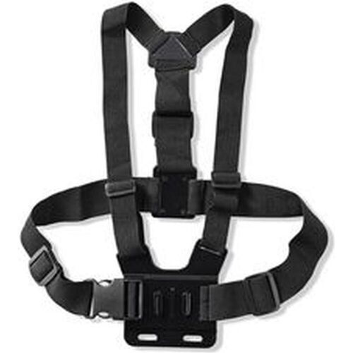 Nedis Action-Kamera-Brustgurt, Action Cam Zubehör, Schwarz