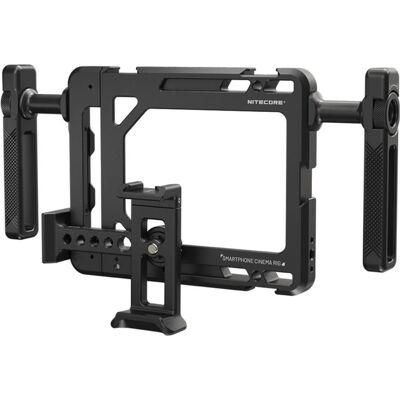 Nitecore NCR10 - Kamera Rig für Smartphones, Video Zubehör, Schwarz Nitecore NCR10 - Kamera Rig für Smartphones, Video Zubehör, Schwarz