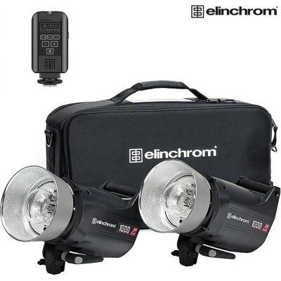 Elinchrom Elc Pro HD 1000 - Dual Monolight Kit (Set), Studioblitz, Schwarz Elinchrom Elc Pro HD 1000 - Dual Monolight Kit (Set), Studioblitz, Schwarz