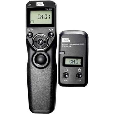 Pixel Timer-Fernbedienung Drahtlos TW-283/S1 fü Sony (Funk), Fernauslöser, Schwarz Pixel Timer-Fernbedienung Drahtlos TW-283/S1 fü Sony (Funk), Fernauslöser, Schwarz