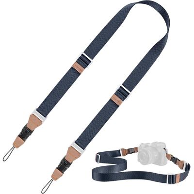 K&F Concept 32mm WidthNeck Strap Urban Wander 01 (Blue) (Nackengurt, Schultergurt), Kameragurt, Blau, Grau K&F Concept 32mm WidthNeck Strap Urban Wander 01 (Blue) (Nackengurt, Schultergurt), Kameragurt, Blau, Grau