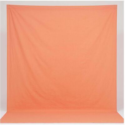 Walimex pro Stoffhintergrund (285 cm, 600 cm), Hintergrundsystem, Orange Walimex pro Stoffhintergrund (285 cm, 600 cm), Hintergrundsystem, Orange