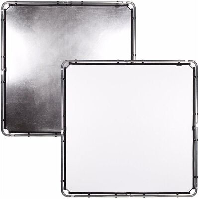 Lastolite Skylite Rapid Cover Midi (150 cm), Hintergrundsystem, Weiss, Grau, Silber Lastolite Skylite Rapid Cover Midi (150 cm), Hintergrundsystem, Weiss, Grau, Silber