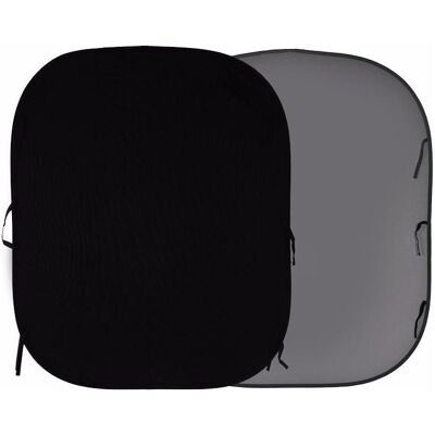 Lastolite Plain Collapsible (180 cm), Hintergrundsystem, Grau, Schwarz Lastolite Plain Collapsible (180 cm), Hintergrundsystem, Grau, Schwarz