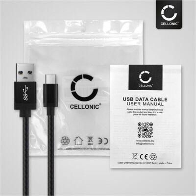 Cellonic Datenkabel für Panasonic Lumix DC-S5 II, IIX, DC-GH5, DC-GH6, DC-S1, Digitalkamera Zubehör, Schwarz Cellonic Datenkabel für Panasonic Lumix DC-S5 II, IIX, DC-GH5, DC-GH6, DC-S1, Digitalkamera Zubehör, Schwarz