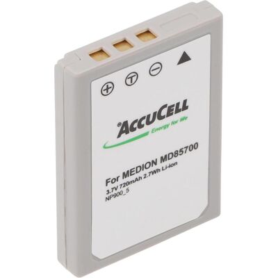 AccuCell Akku passend für MEDION MD85700 (Kamera Akku), Kamera Stromversorgung, Schwarz AccuCell Akku passend für MEDION MD85700 (Kamera Akku), Kamera Stromversorgung, Schwarz