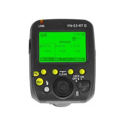 Yongnuo YN-E3-RT II Funkcontroller für Canon (Funk), Fernauslöser, Schwarz Yongnuo YN-E3-RT II Funkcontroller für Canon (Funk), Fernauslöser, Schwarz