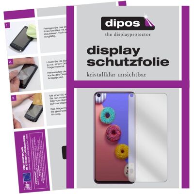 Dipos Displayschutzfolie Crystalclear (Infinix S5 lite), Smartphone Schutzfolie, Transparent Dipos Displayschutzfolie Crystalclear (Infinix S5 lite), Smartphone Schutzfolie, Transparent