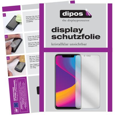 Dipos Displayschutzfolie Crystalclear (Panasonic Eluga X1), Smartphone Schutzfolie, Transparent Dipos Displayschutzfolie Crystalclear (Panasonic Eluga X1), Smartphone Schutzfolie, Transparent