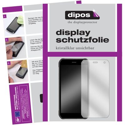 Dipos Displayschutzfolie Crystalclear (Cyrus CS 40 Freestyle), Smartphone Schutzfolie, Transparent Dipos Displayschutzfolie Crystalclear (Cyrus CS 40 Freestyle), Smartphone Schutzfolie, Transparent