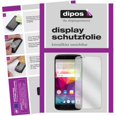 Dipos Displayschutzfolie Crystalclear (Coolpad Splatter), Smartphone Schutzfolie, Transparent Dipos Displayschutzfolie Crystalclear (Coolpad Splatter), Smartphone Schutzfolie, Transparent