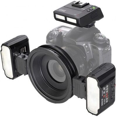 Meike MK-MT24 Makro Blitzsystem für Nikon, Blitzgerät Zubehör, Schwarz Meike MK-MT24 Makro Blitzsystem für Nikon, Blitzgerät Zubehör, Schwarz