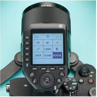 Godox X PRO II S+ Dental Transmitter voor Sony (Funk), Fernauslöser, Schwarz Godox X PRO II S+ Dental Transmitter voor Sony (Funk), Fernauslöser, Schwarz