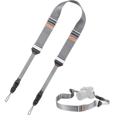 K&F Concept 45mm WidthNeck Strap Urban Wander 03 (Grey) (Nackengurt), Kameragurt, Grau K&F Concept 45mm WidthNeck Strap Urban Wander 03 (Grey) (Nackengurt), Kameragurt, Grau